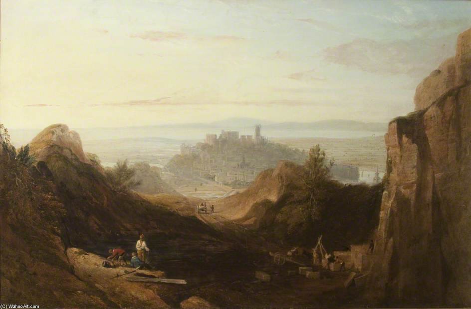 Lancaster From The Stone Quarries — William Linton