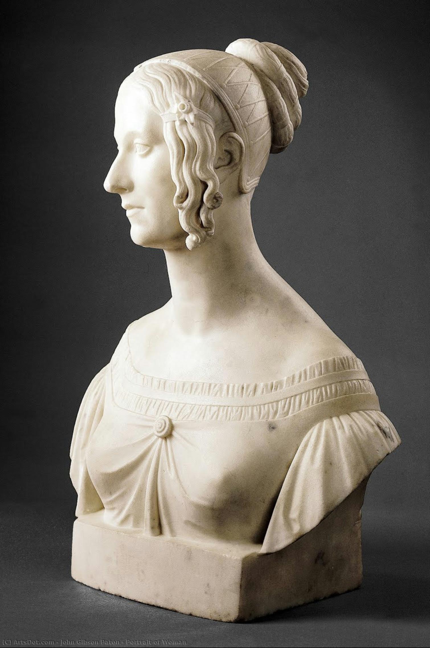 Portrait Of Woman — John Gibson Paton