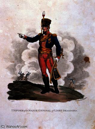 Uniform Of A Major General Of Light Dragoons — Charles Hamilton Smith