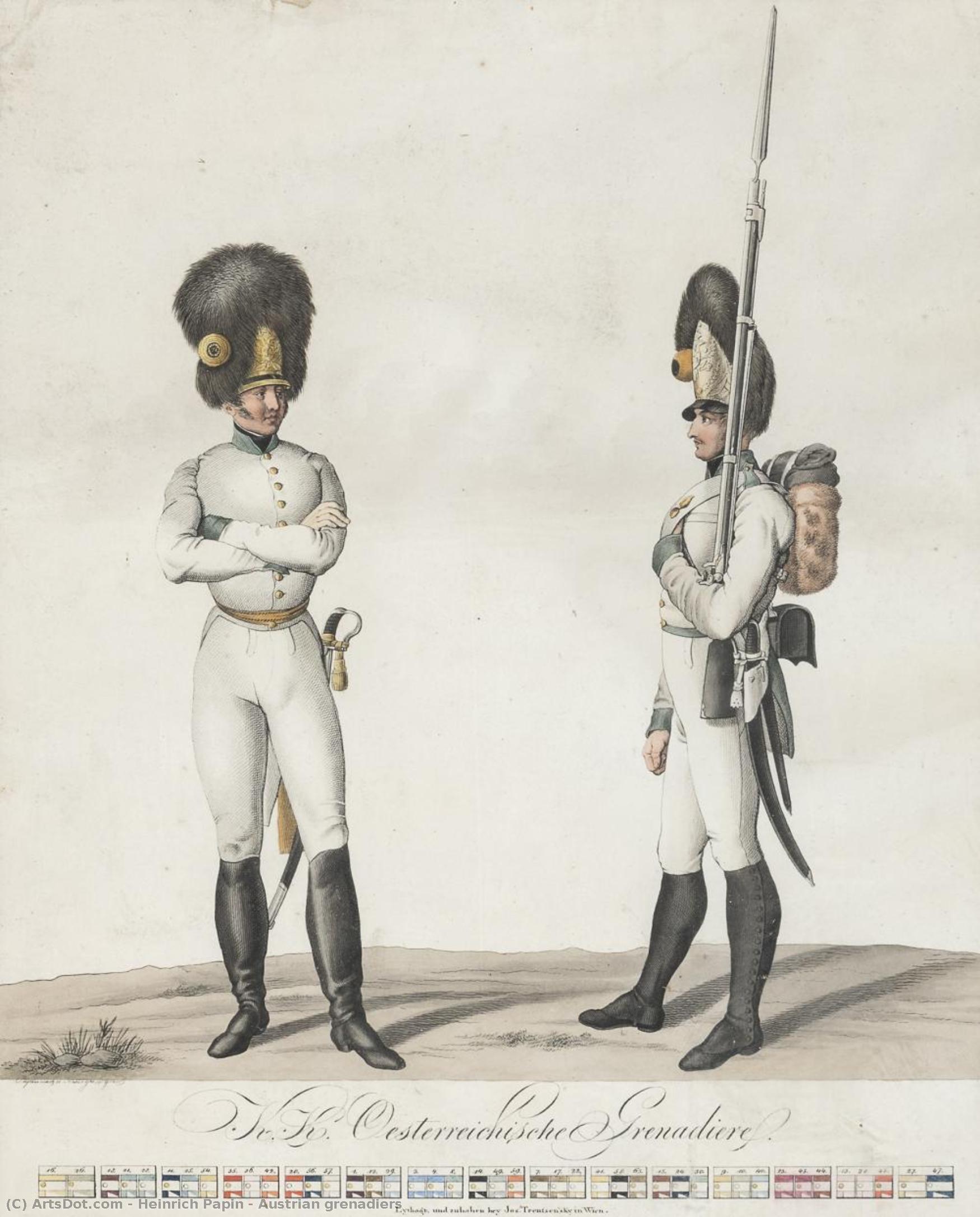 Austrian Grenadiers — Heinrich Papin