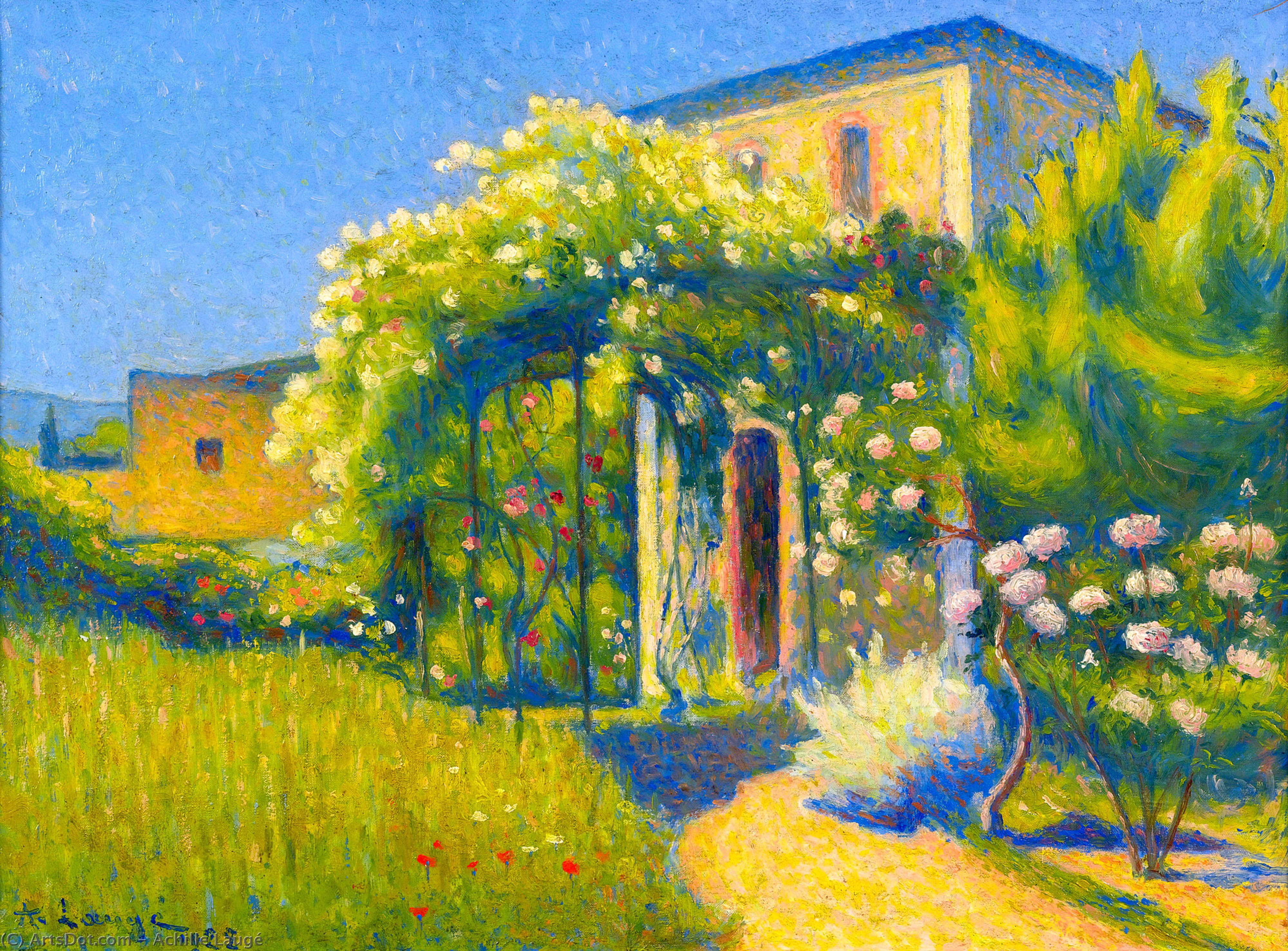 The Atellier At Alet-les-bains — Achille Laugé