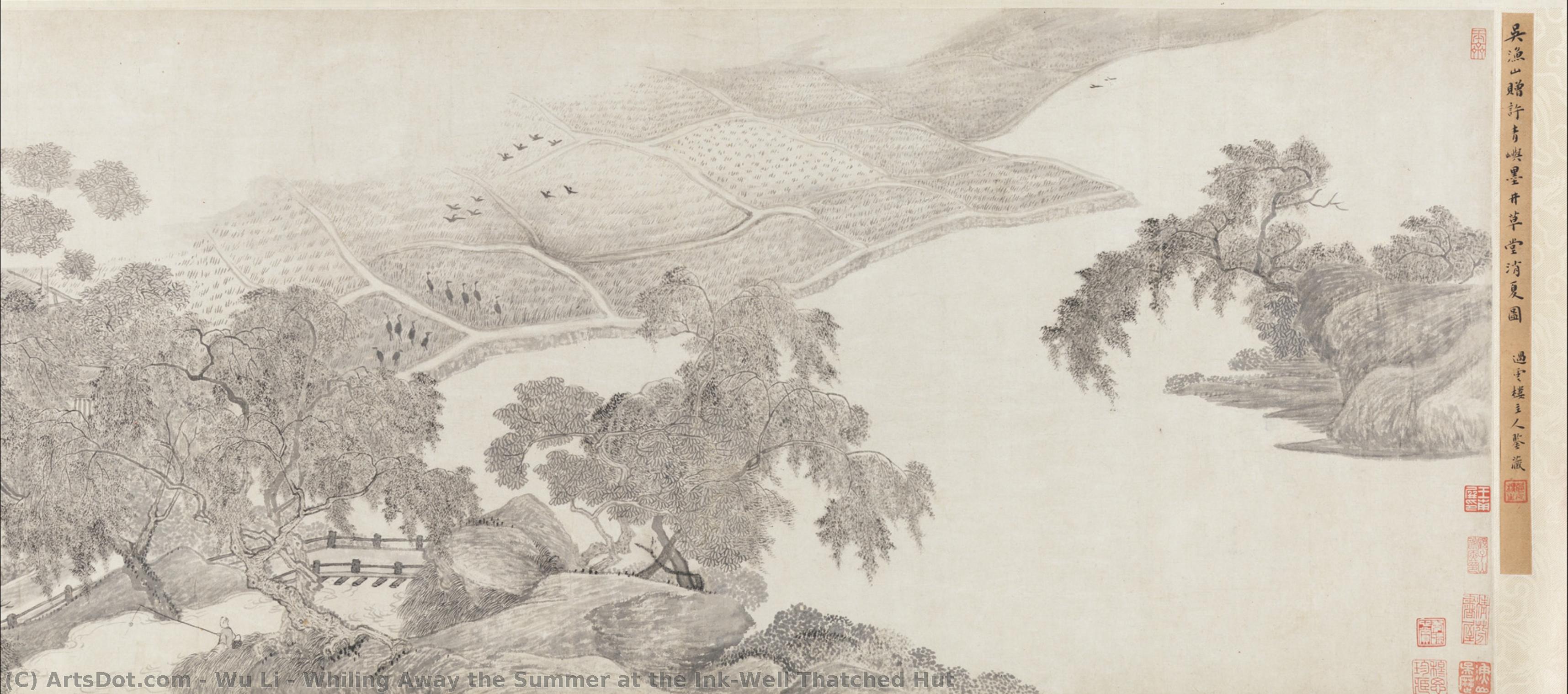Whiling Away The Summer At The Ink-well Thatched Hut — Wu Lì