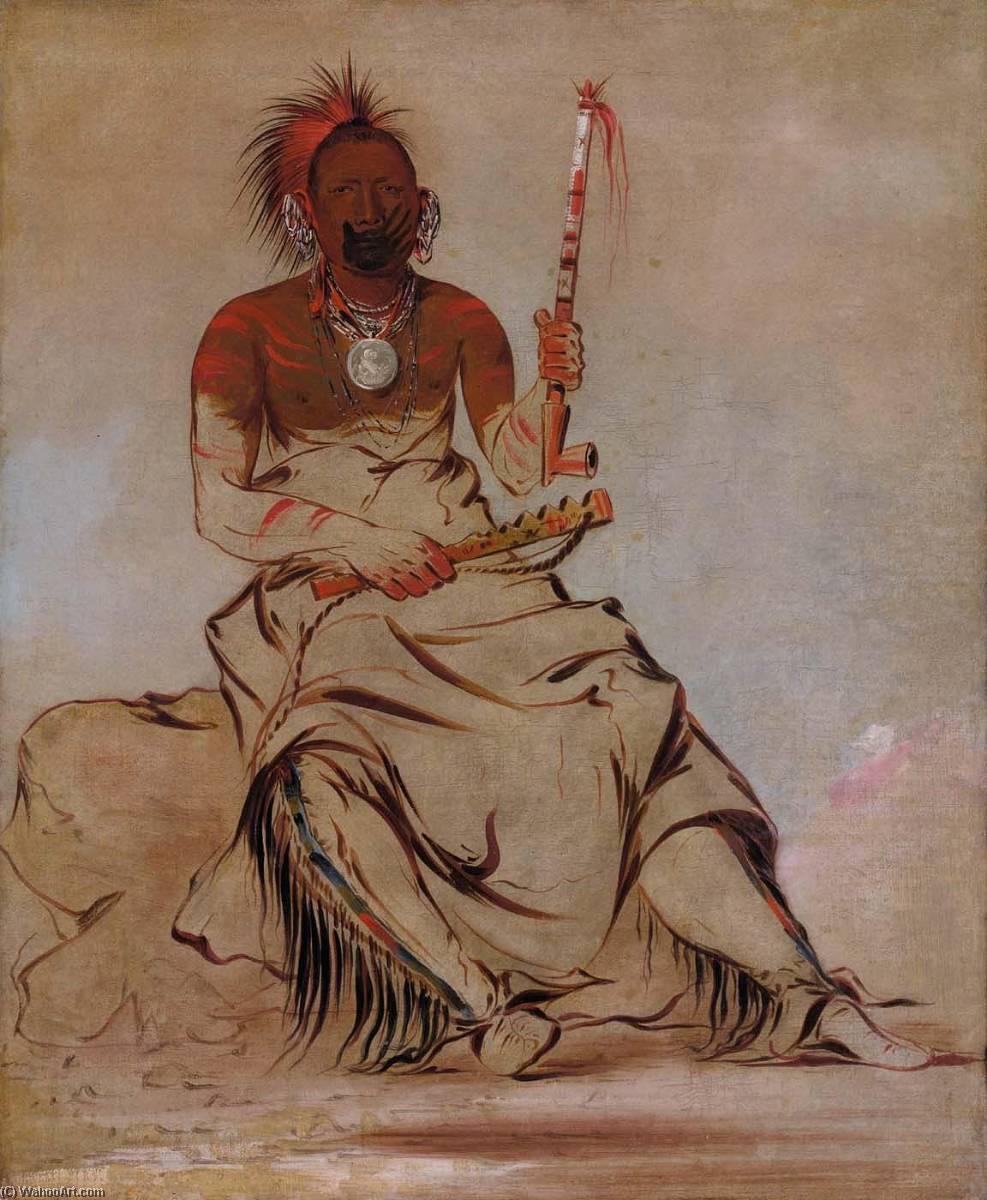 Te Ah' Ke Ra Lée Re Coo, The Cheyenne, A Republican Pawnee — George Catlin