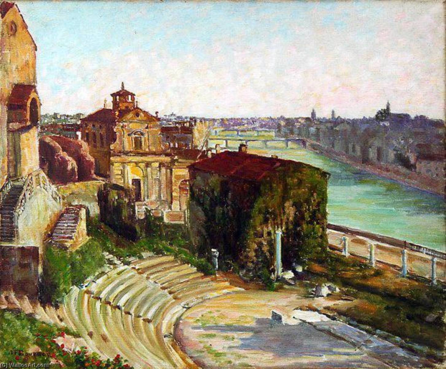 Le Théâtre Romain De Vérone (titre Inscrit) — Joseph-félix Bouchor