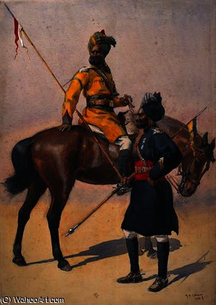Soldiers Of The 1st Duke Of York's Own Lancers — Alfred Crowdy Lovett