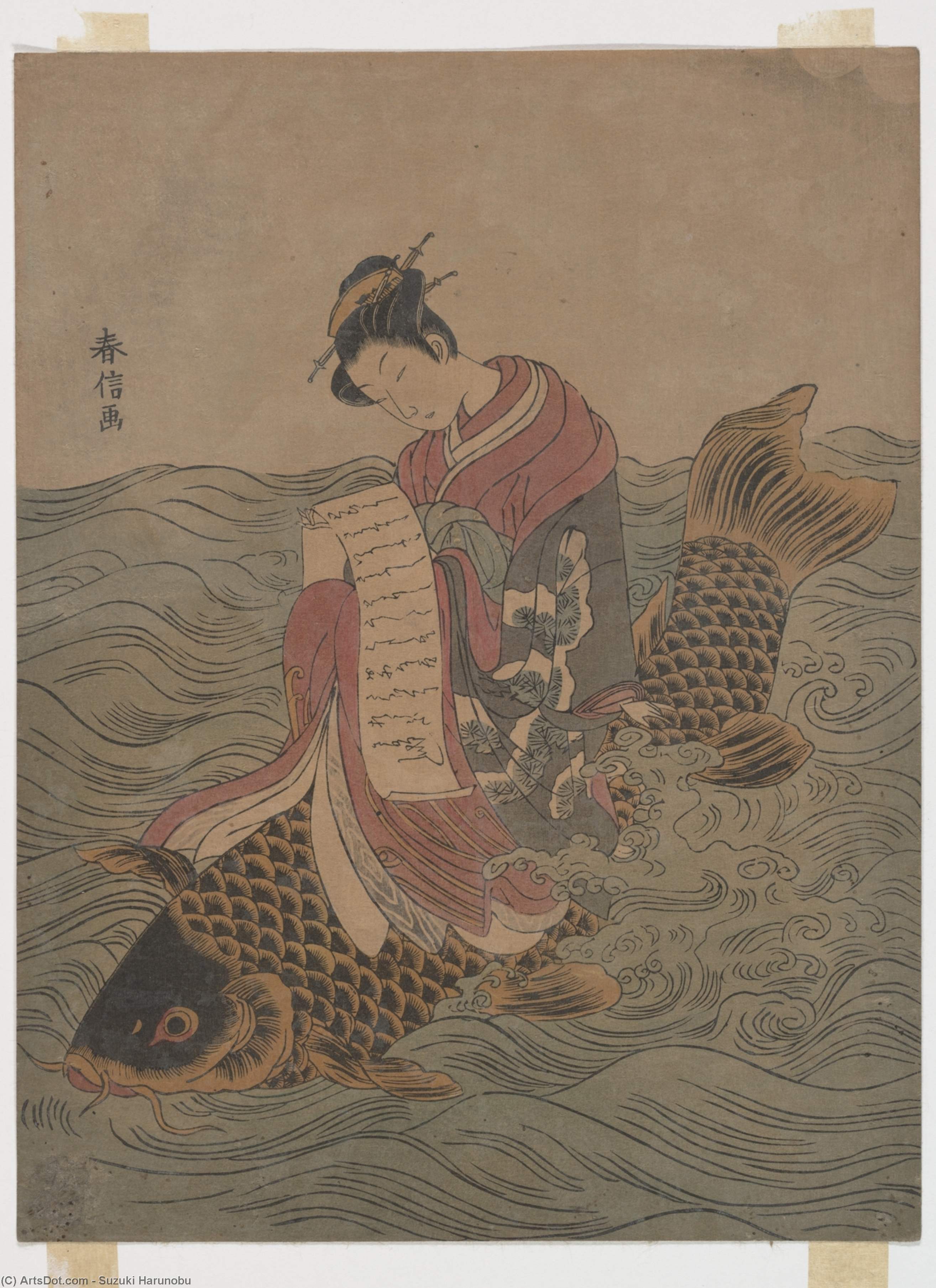 Parody Of A Chinese Immortal — Suzuki Harunobu