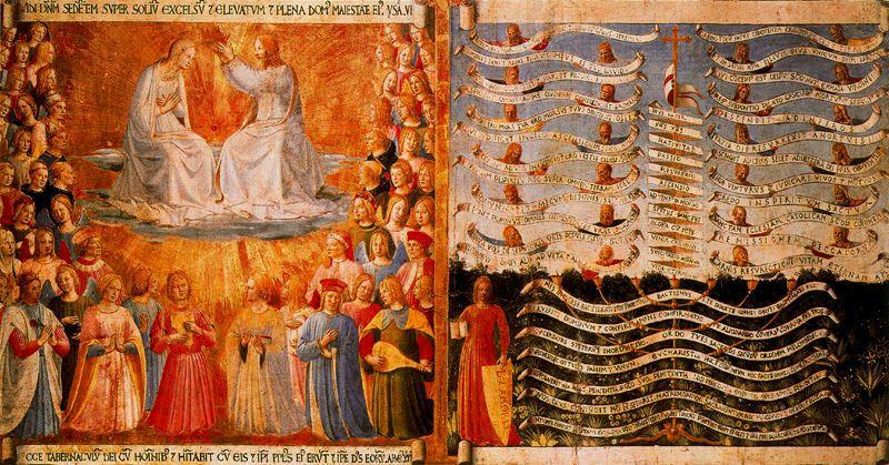 La Coronación De María Y Lex Amoris — Fra Angelico