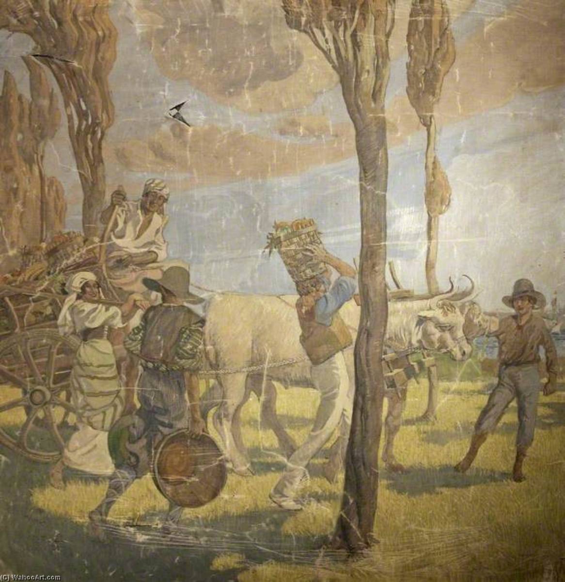 The Ox Cart — Eustace P. E Nash