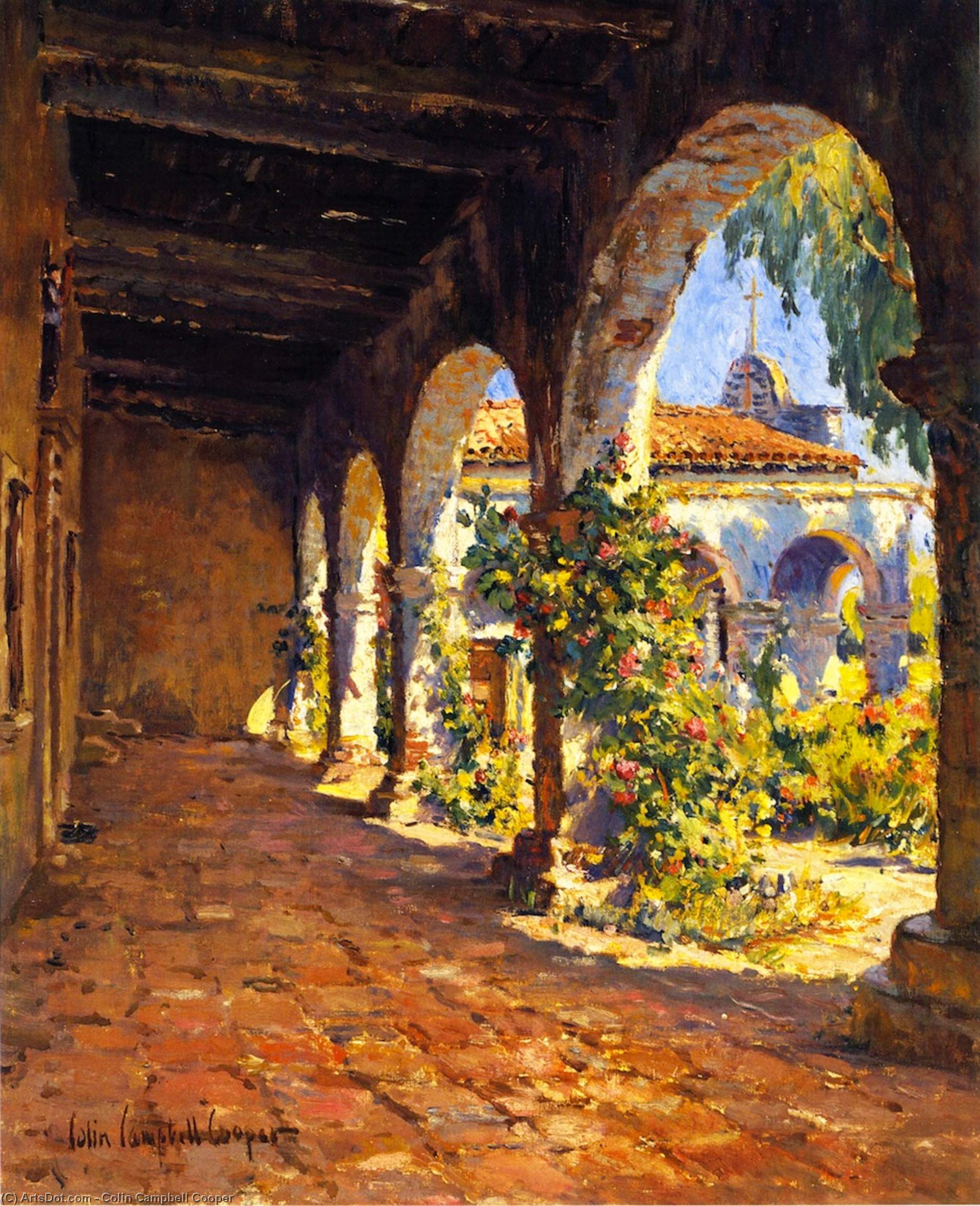 Mission Corridor, San Juan Capistrano — Колин Кэмпбелл Купер