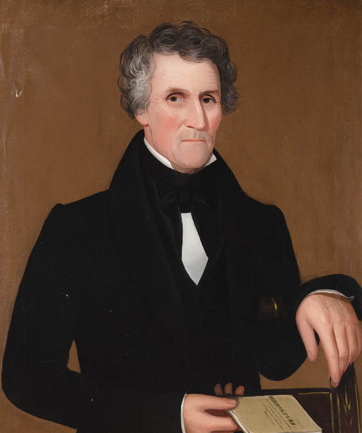 Portrait Of A Man, The Agriculturist — Ammi Phillips