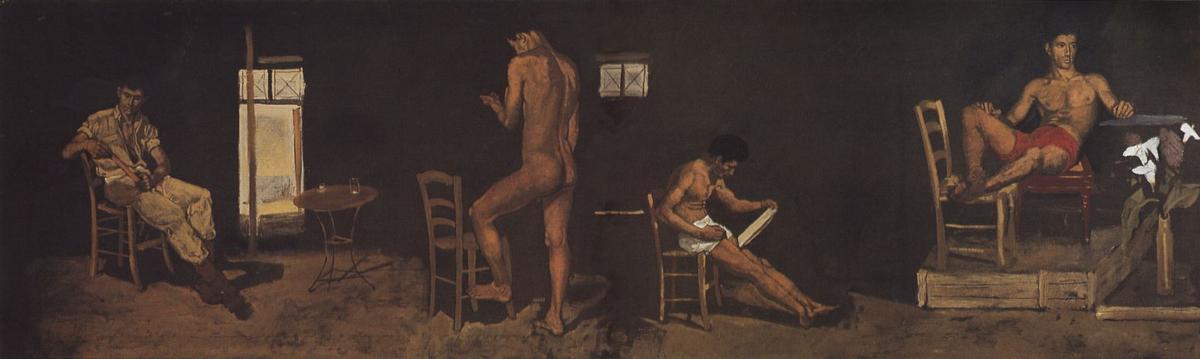 Swimming And Drawing Practice — Yiannis Tsaroychis
