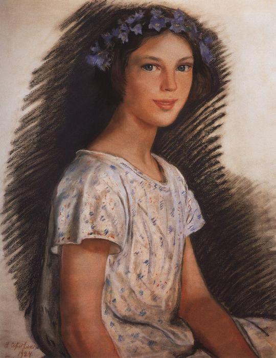 Portrait Of Vera Makarova — Zinaida Serebriakova
