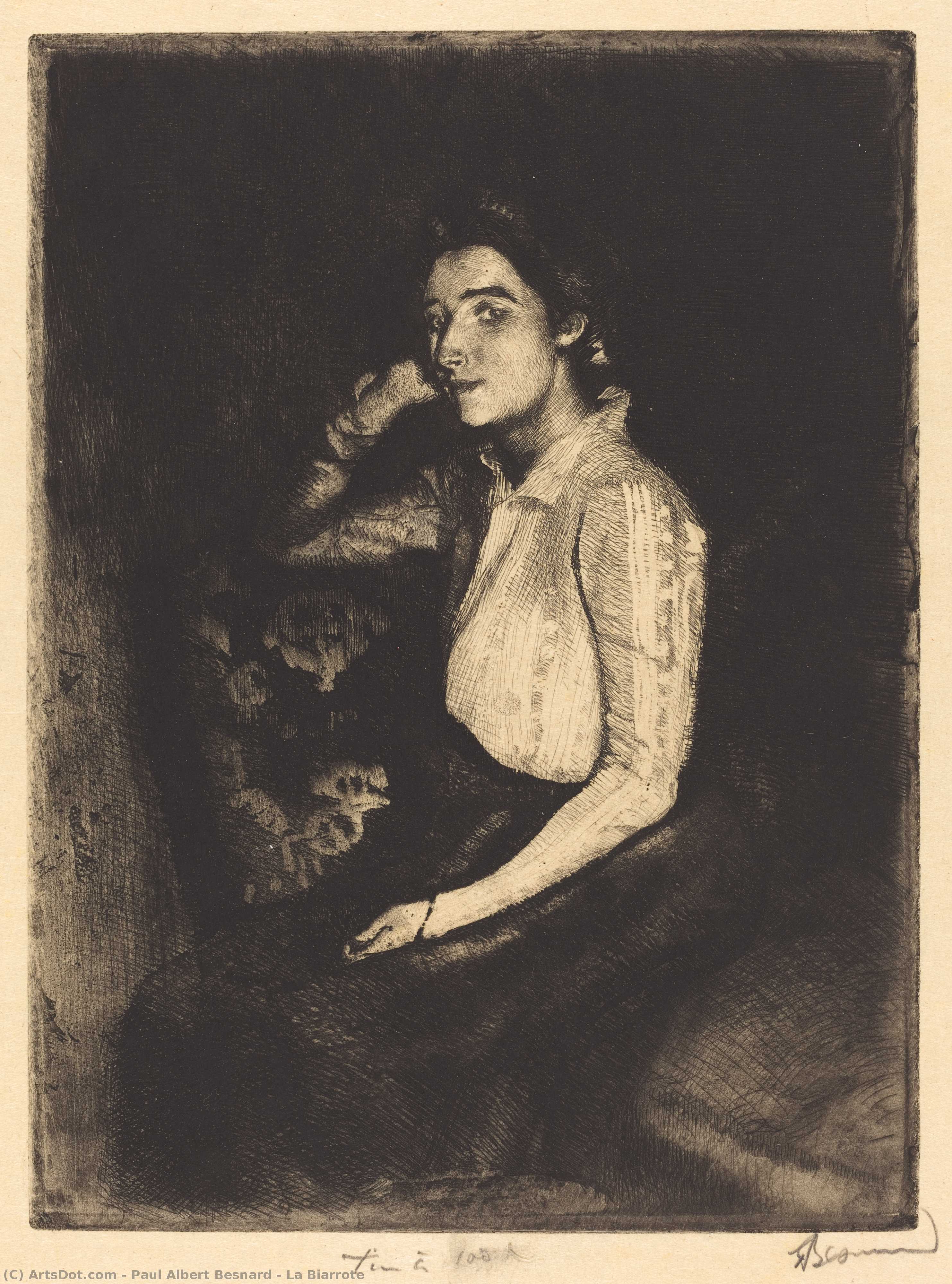 La Biarrote — Paul Albert Besnard