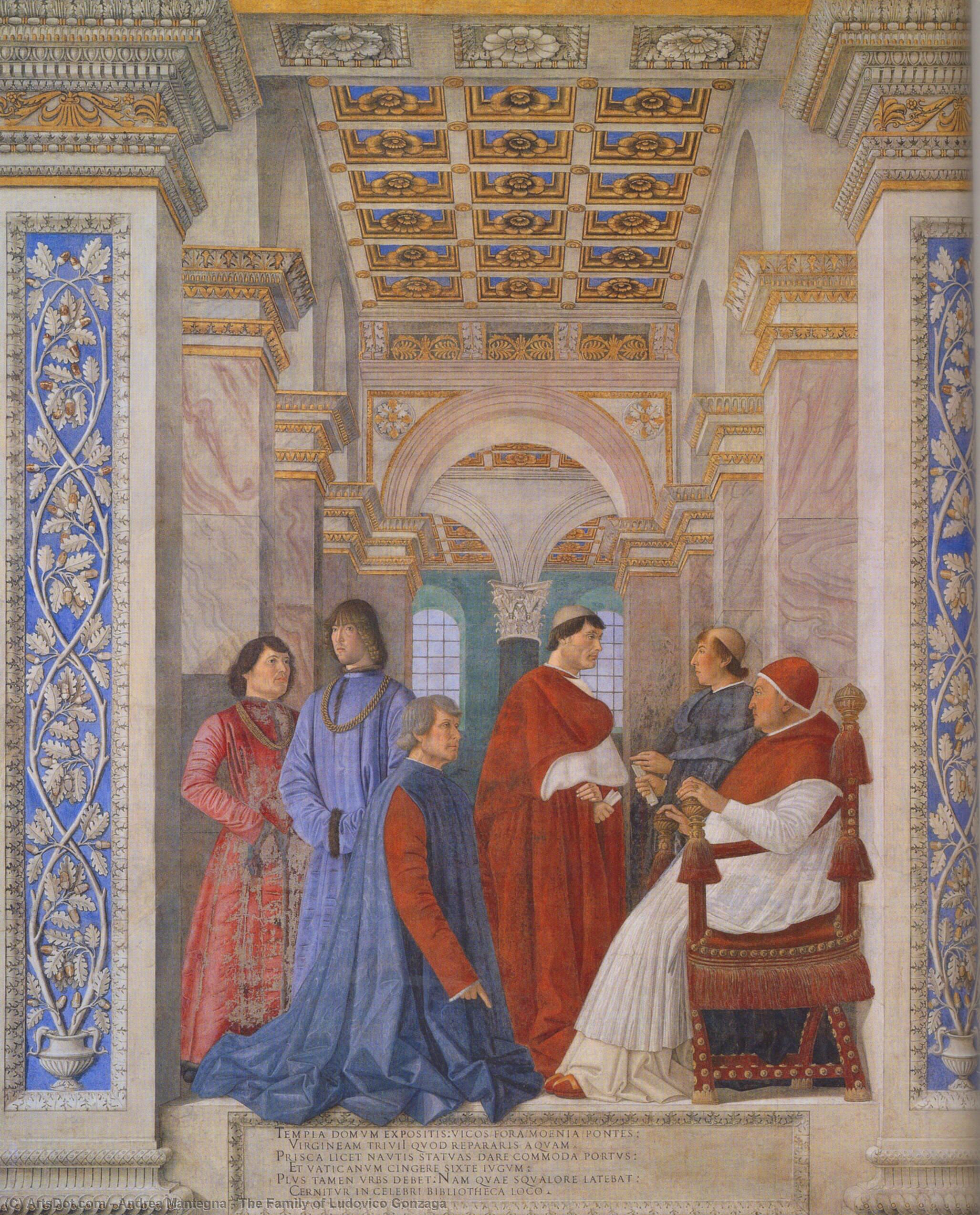 La Familia De Ludovico Gonzaga — Andrea Mantegna
