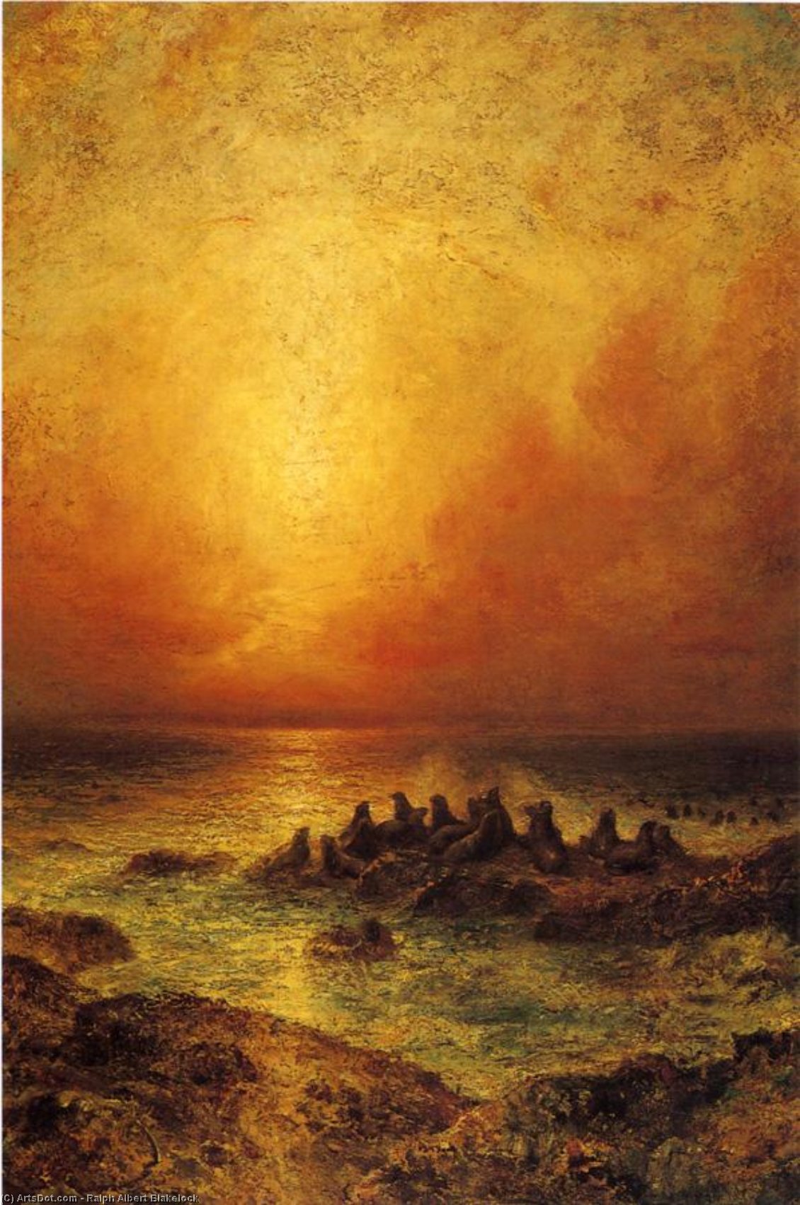 Seal Rocks — Ралф Алберт Блејклок