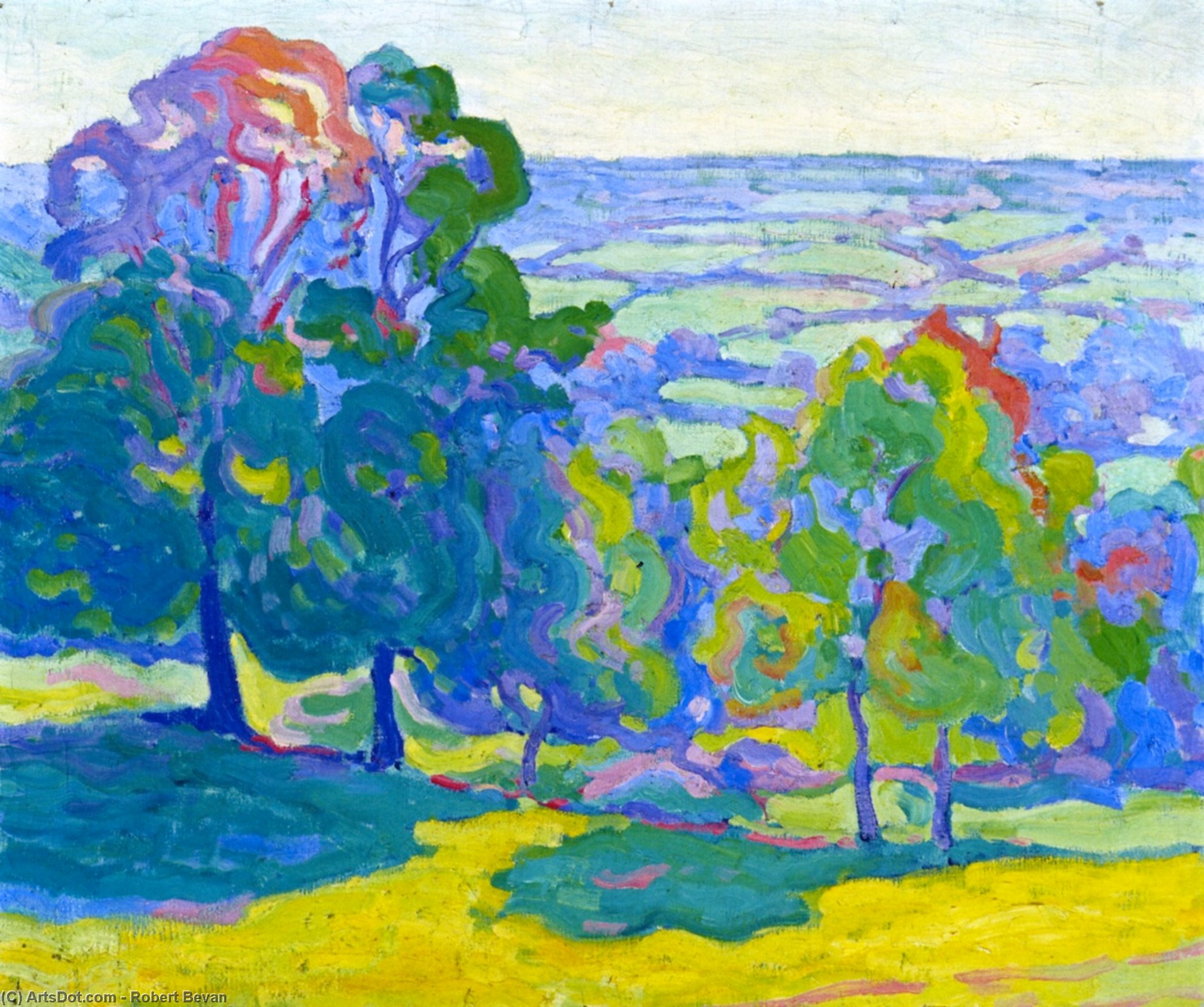 Evening In The Culme Valley — Robert Polhill Bevan