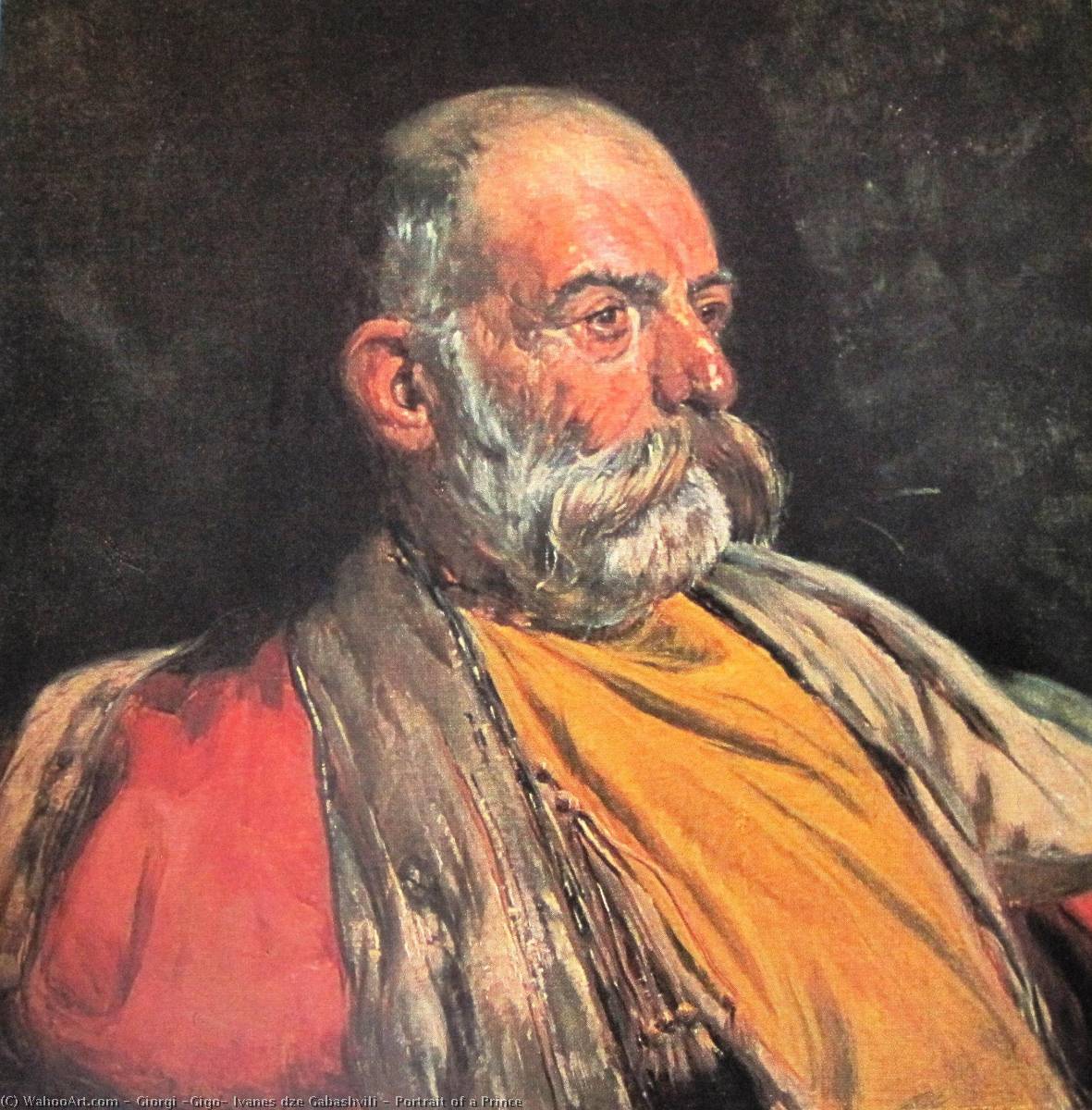 Portrait Of A Prince — Giorgi (gigo) Ivanes Dze Gabashvili