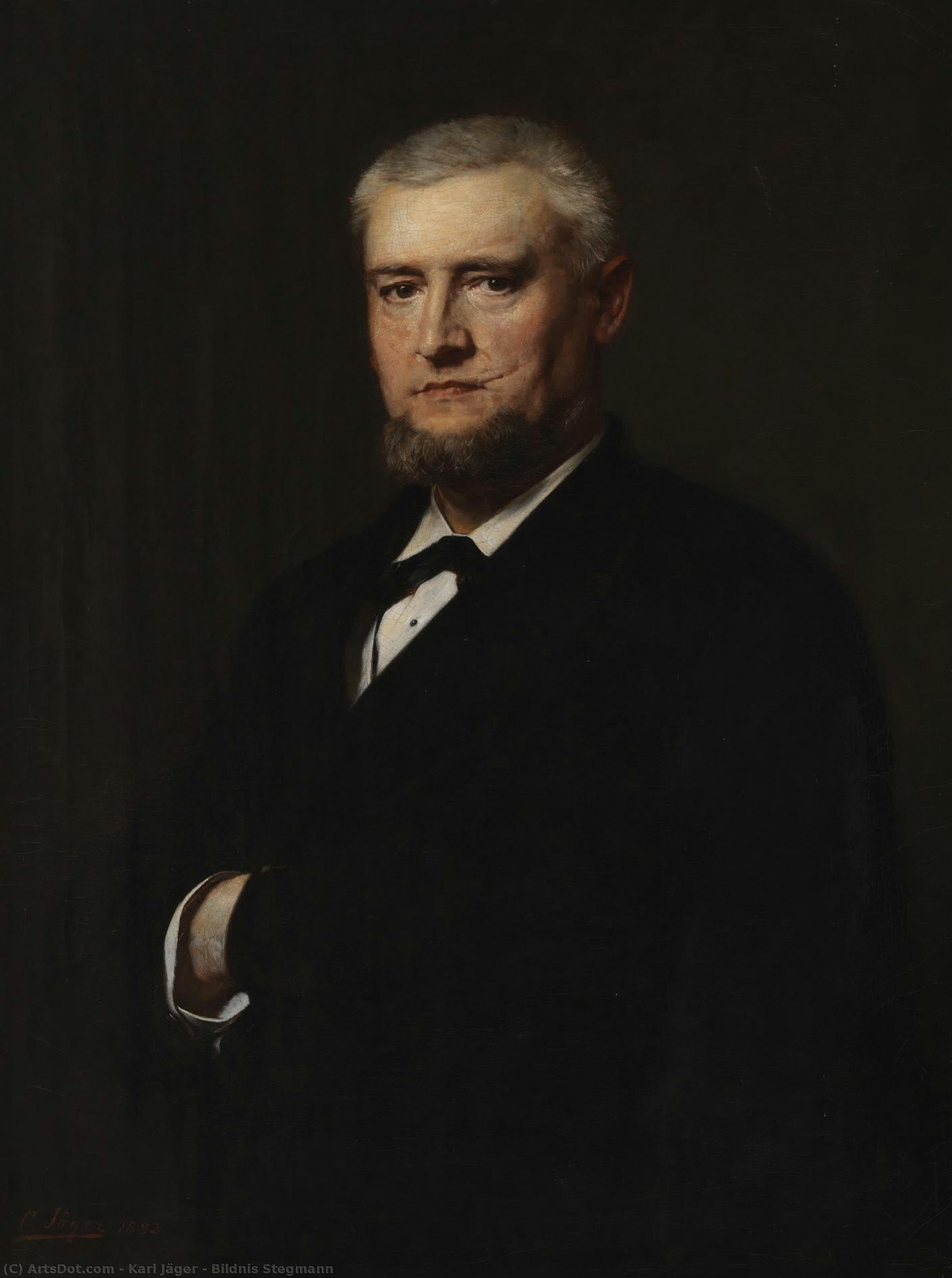 Bildnis Stegmann — Karl Jäger