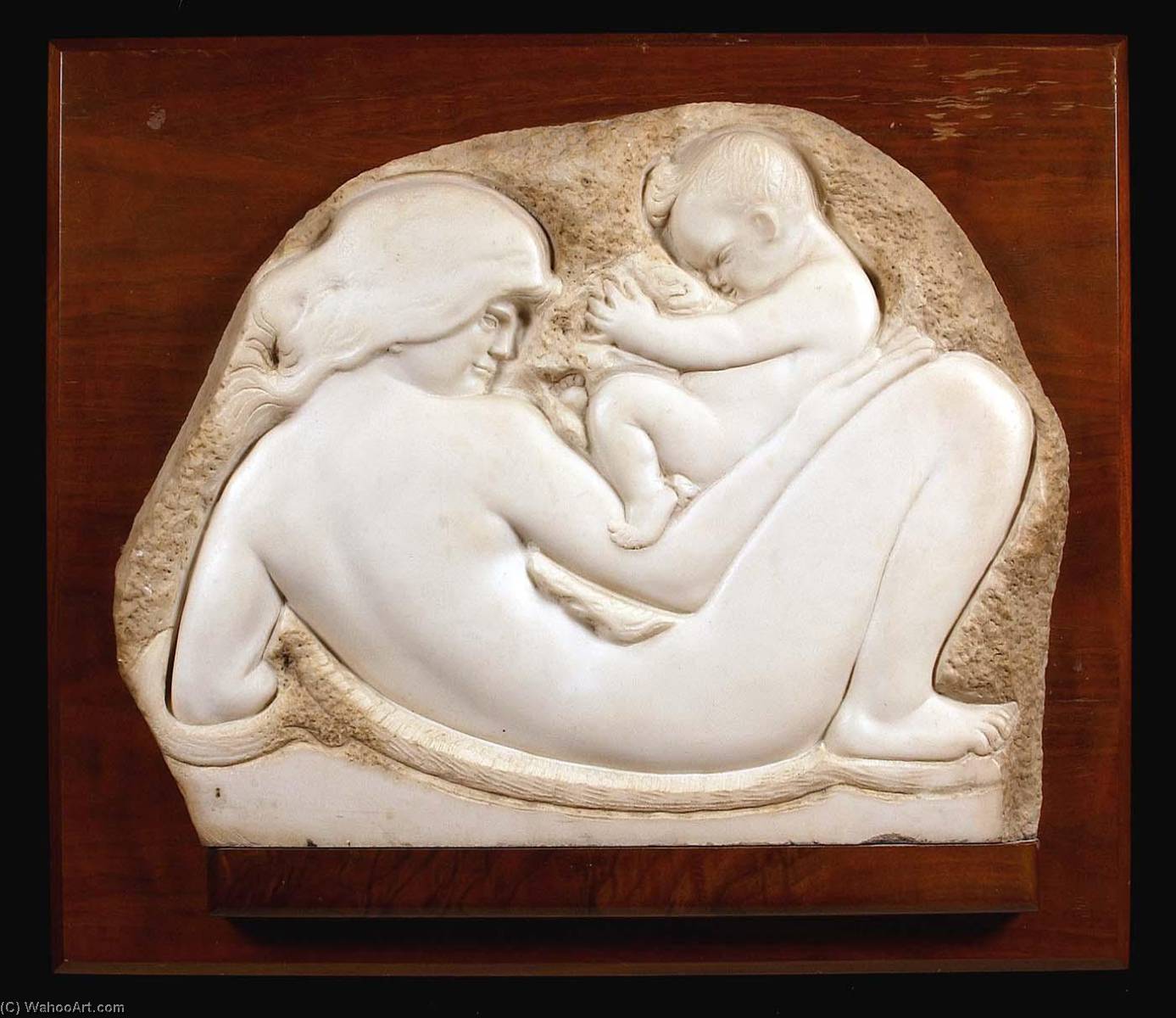 Mother And Child — Joseph Emile Renier