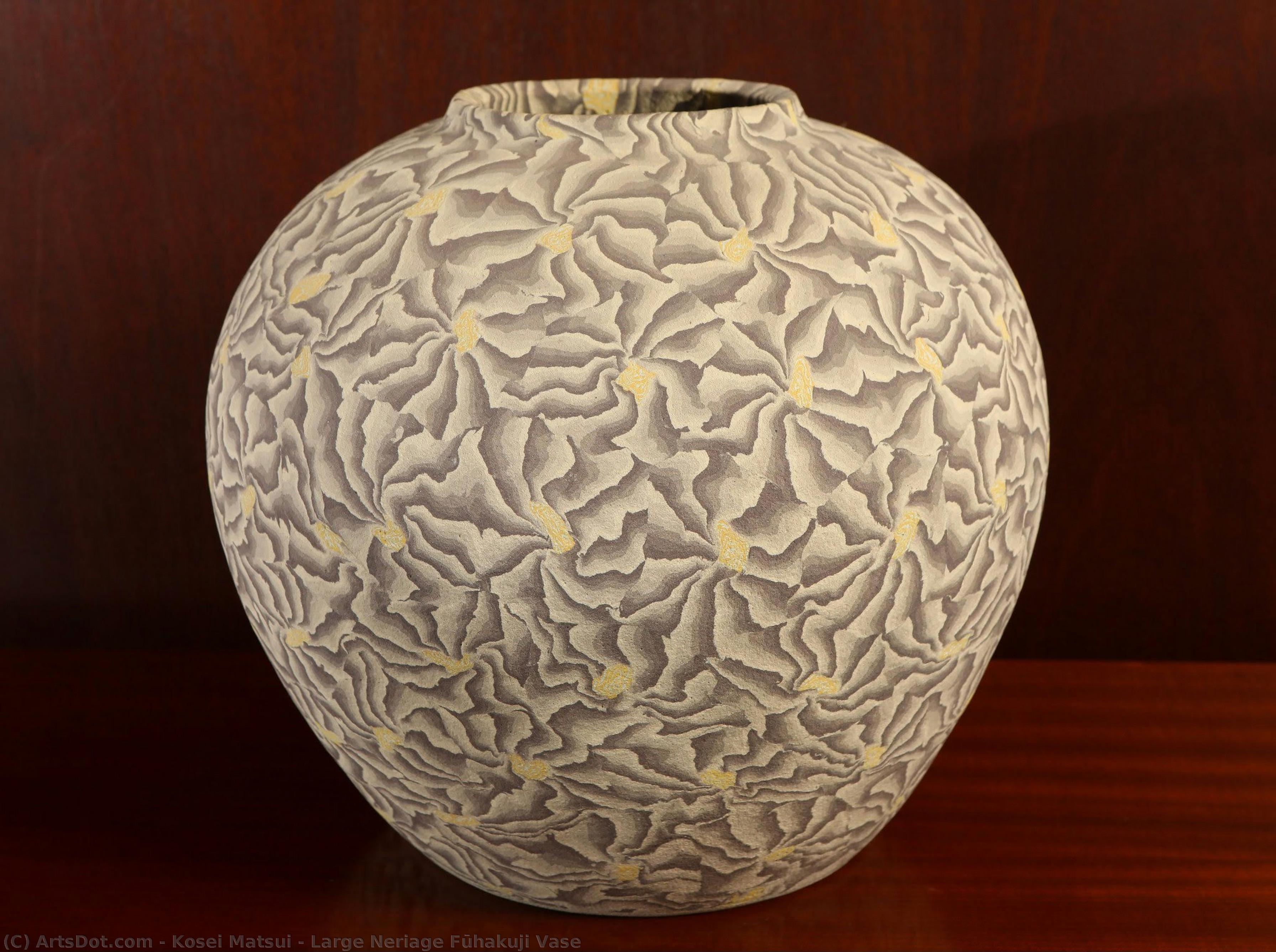 Large Neriage Fūhakuji Vase — Kosei Matsui