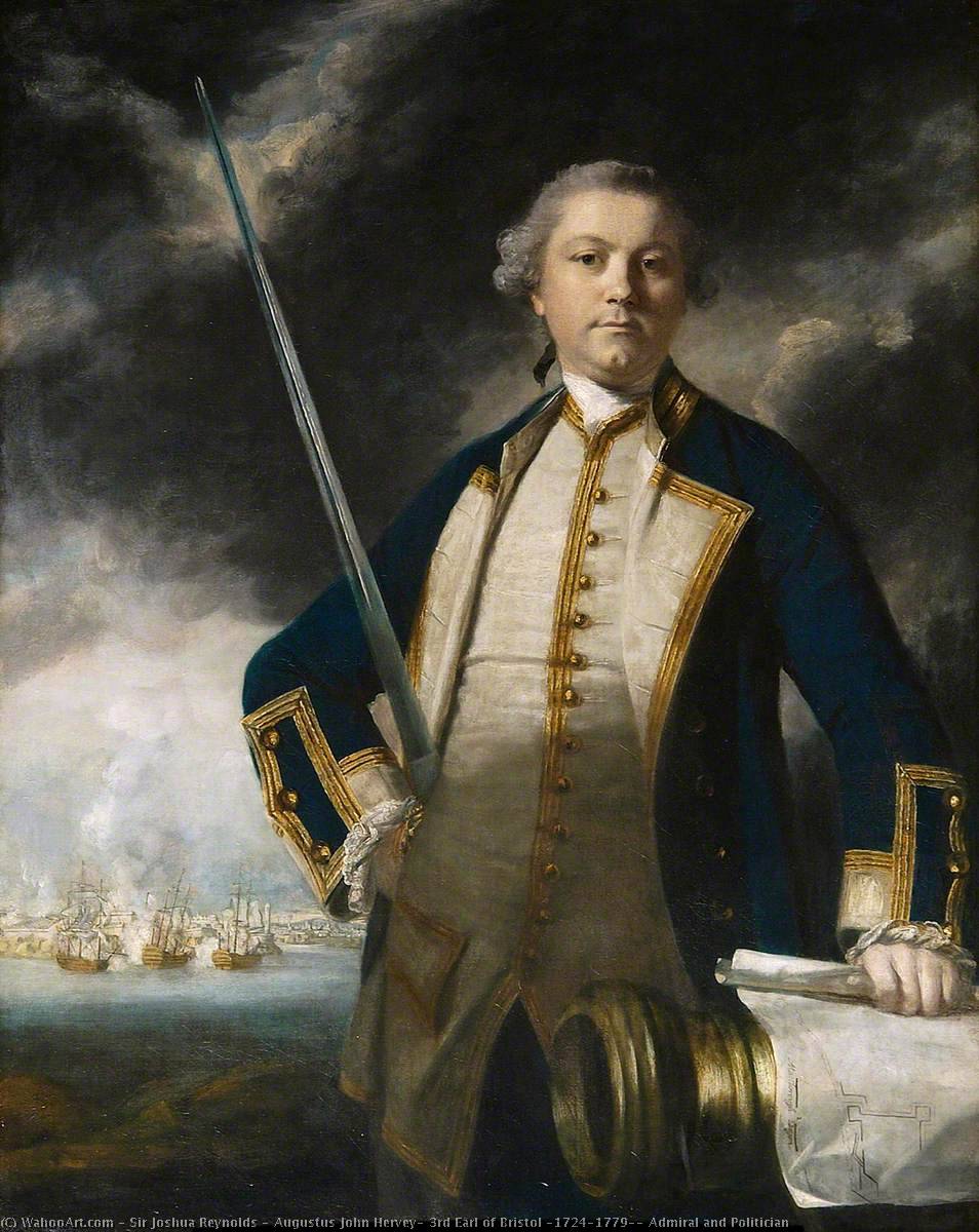 Augustus John Hervey, 3rd Earl Of Bristol (1724–1779), Admiral And Politician — Sir Joshua Reynolds