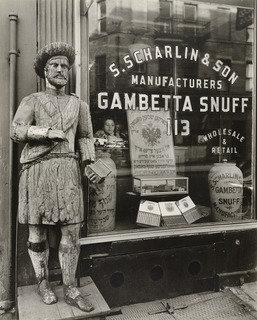 Snuff Shop, 113 Division Street, New York — Berenice Abbott