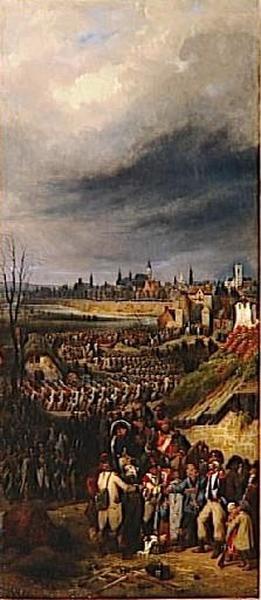 Entree De L'armee Francaise A Mons.7 Novembre 1792 — Hippolyte Bellangé