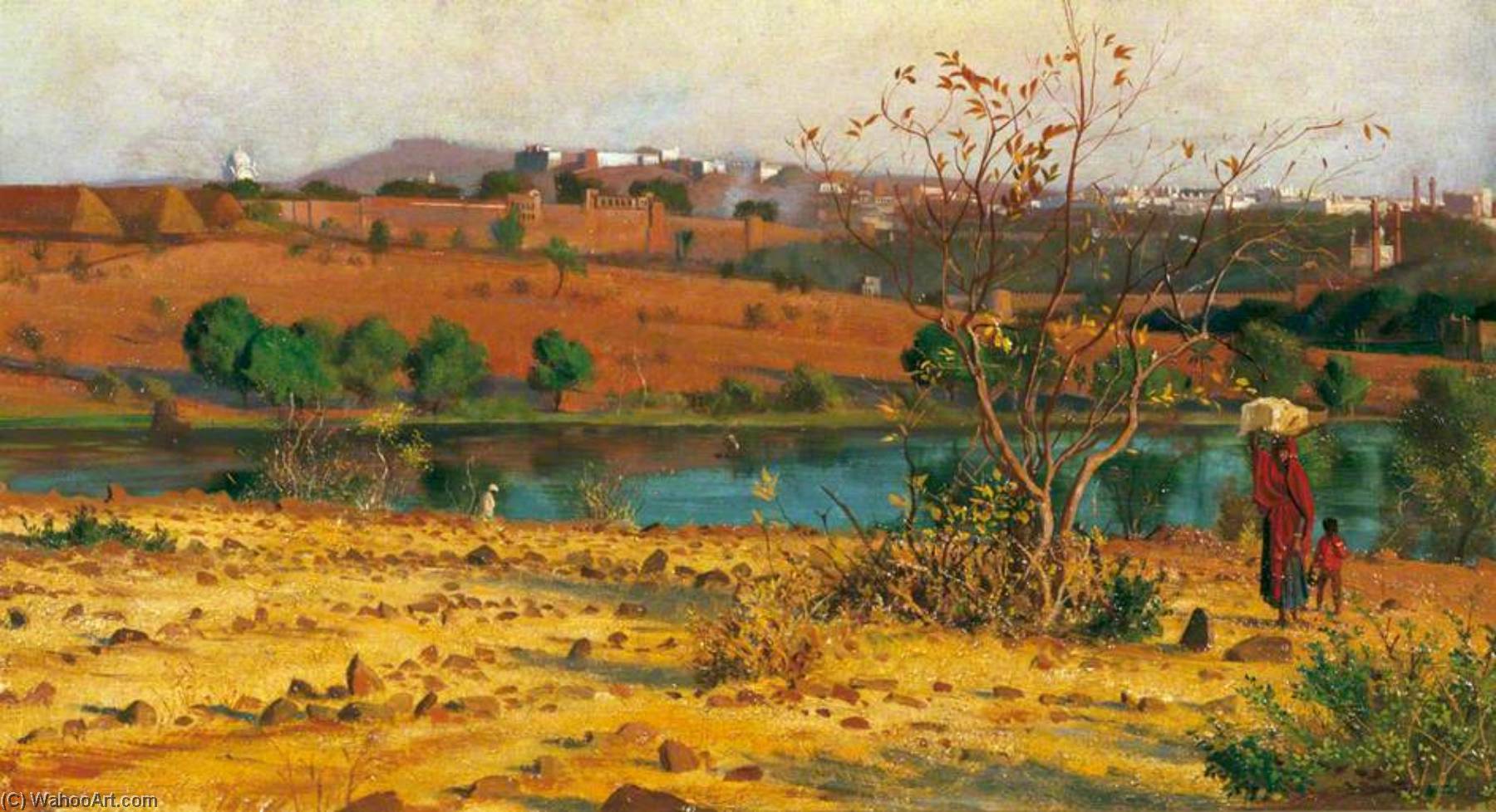 India, View Of Bhopal — George James Howard