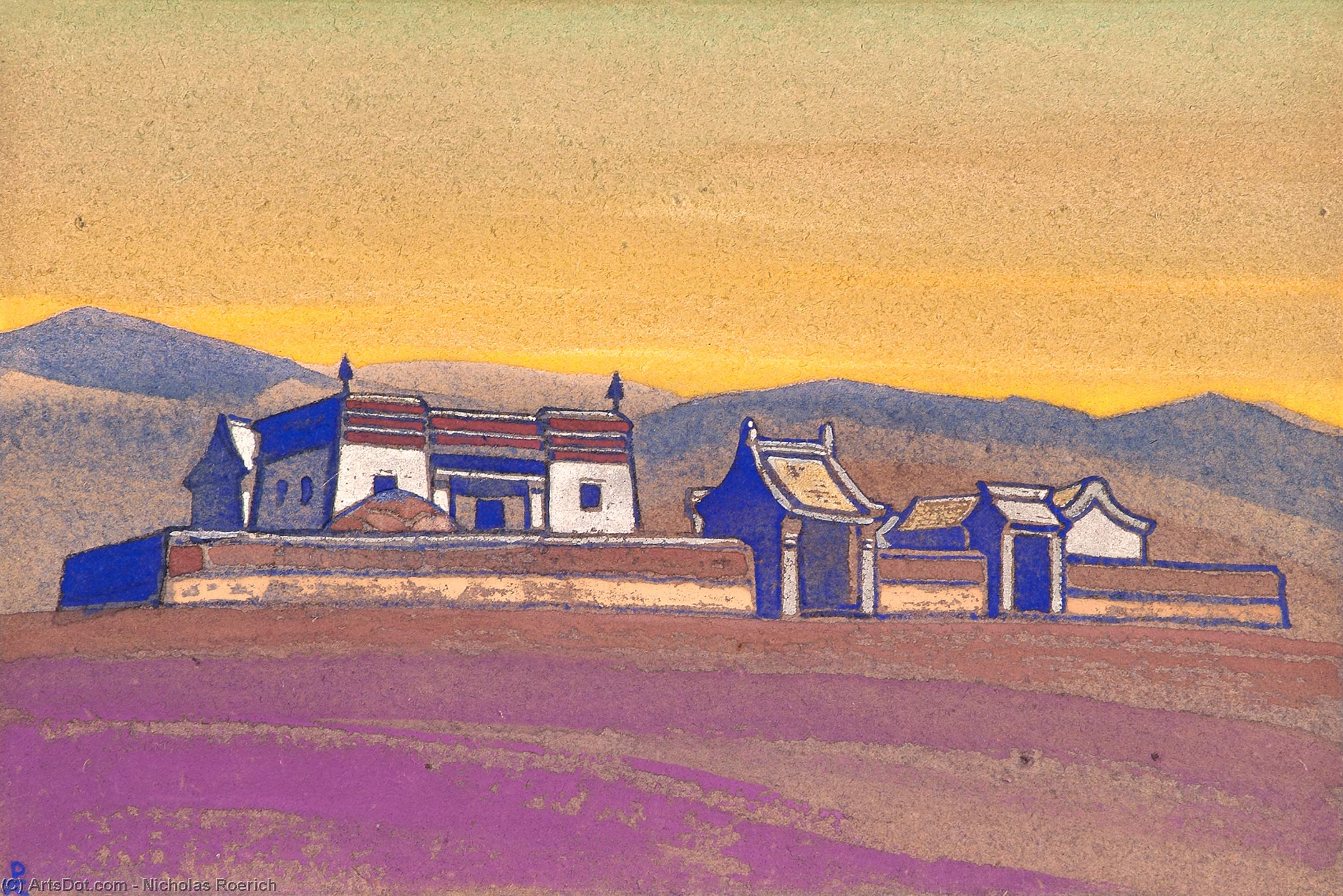 Tsagan-kure. Inner Mongolia — Nikola Roerić