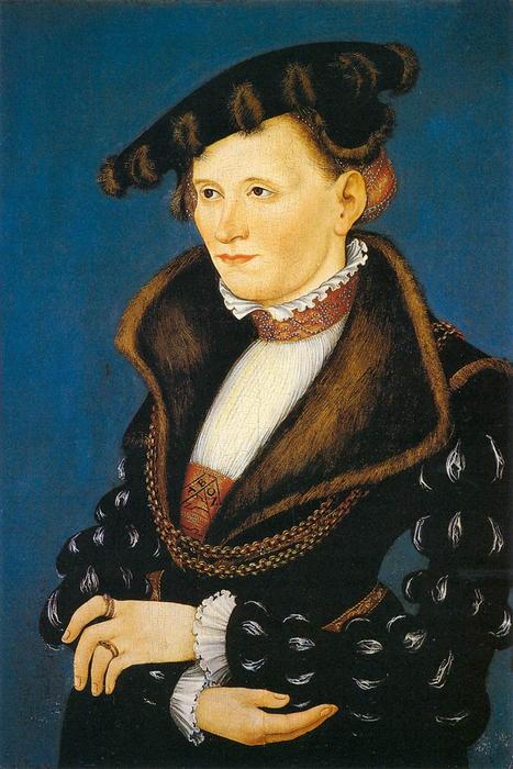 Portrait Of A Woman — Lucas Cranach The Younger