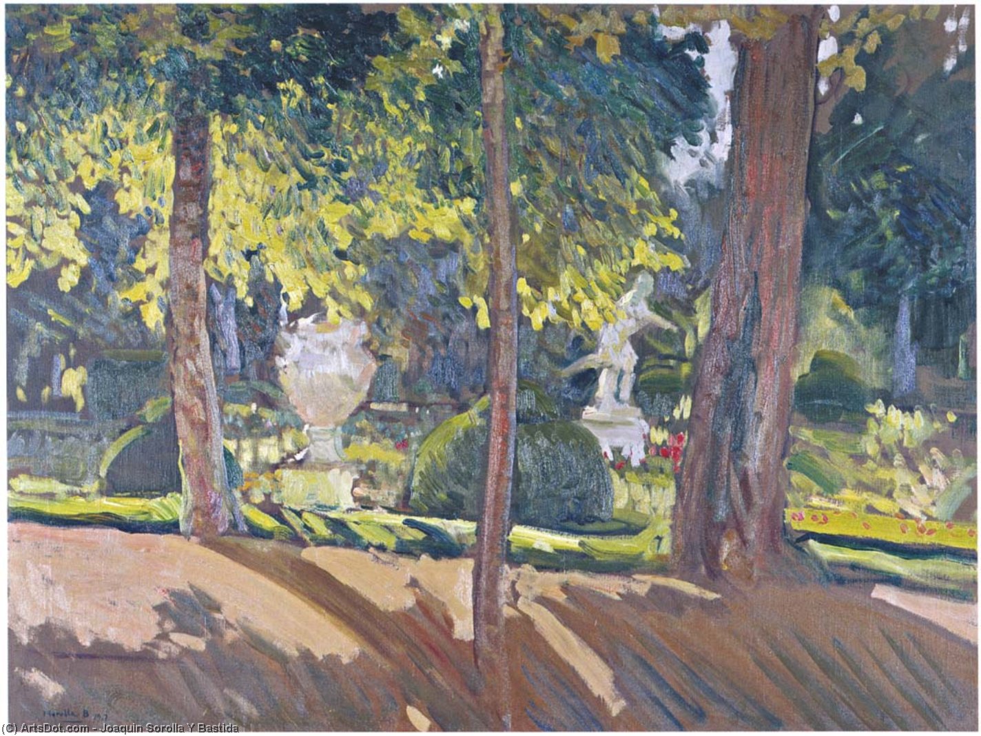 Gardens Of La Granja — Joaquín Sorolla Y Bastida