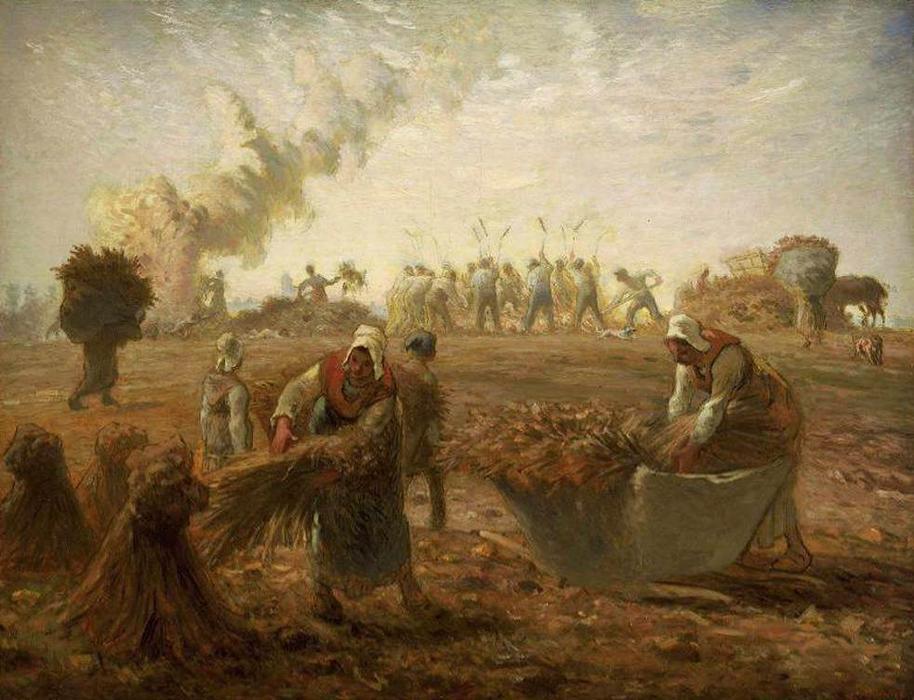Buckwheat Harvest, Summer — Jean-françois Millet