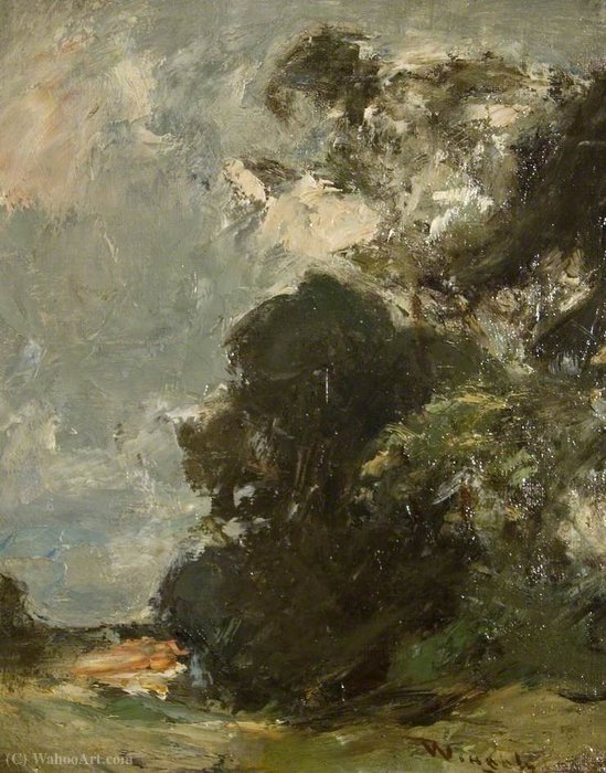 Landscape, Trees And Sky — James Lawton Wingate