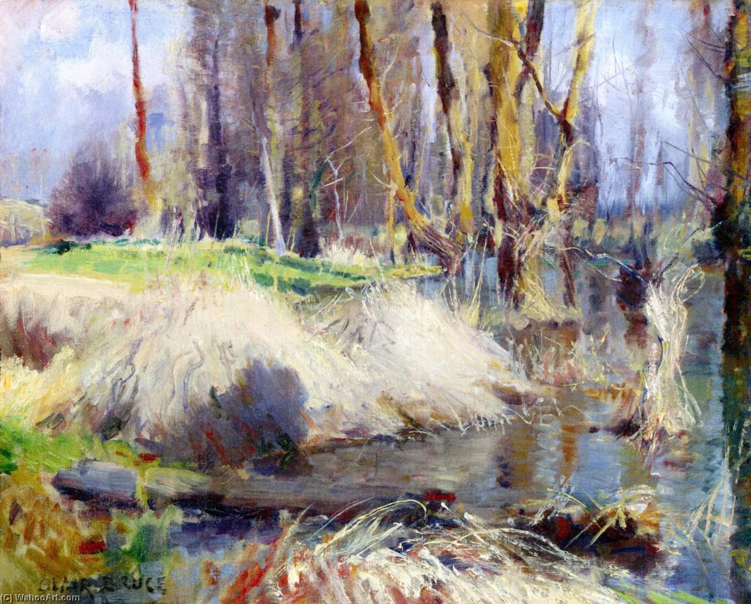 À Giverny — Уильям Блэр Брюс