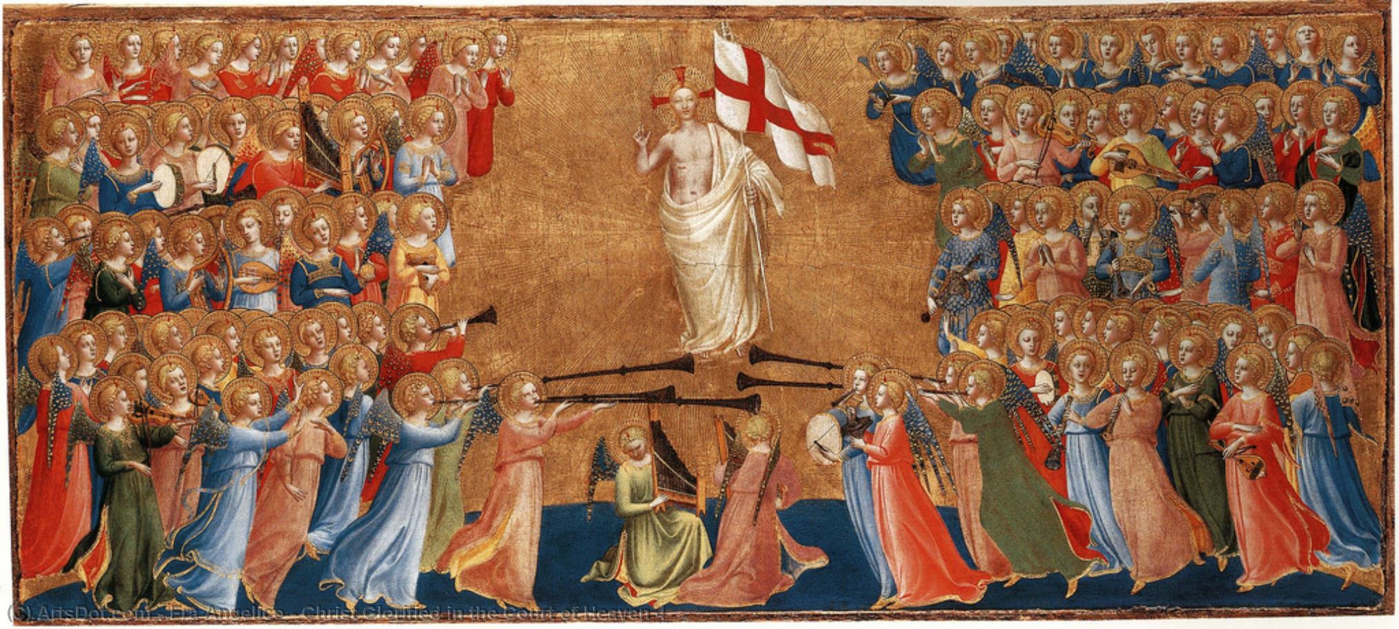 Christ Glorified In The Court Of Heaven 4 — Фра Анђело