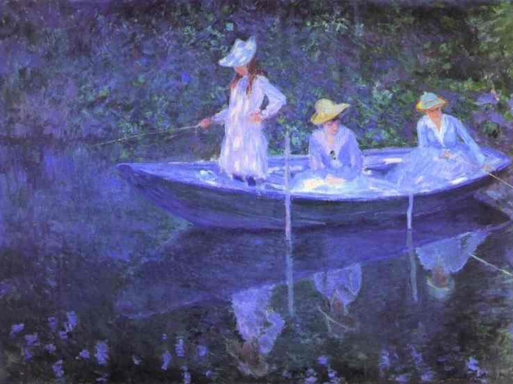 Die Ausbruchsstunde Von Giverny — Claude Monet