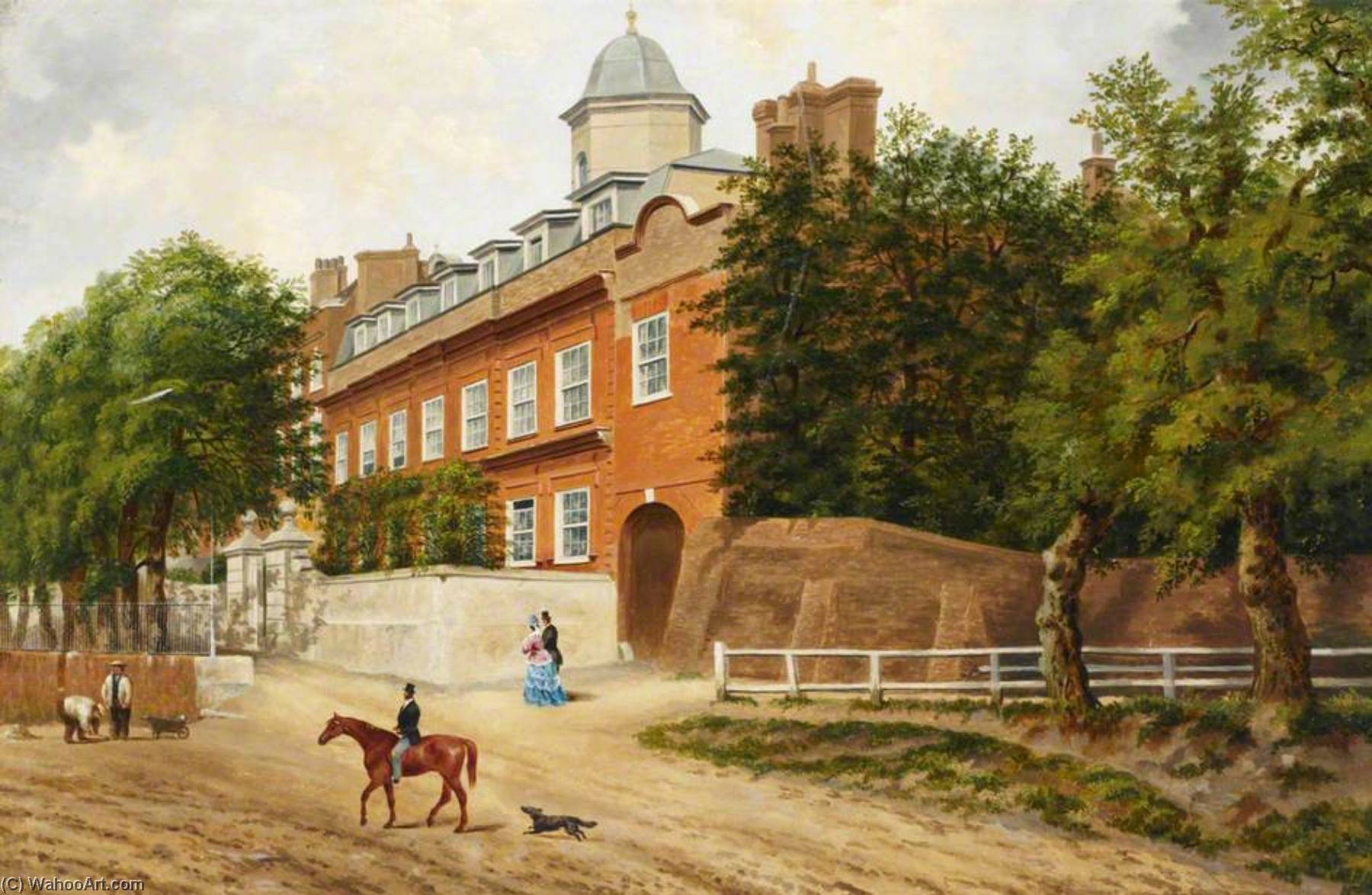 Cromwell House From The South West — Dean Wolstenholme The Younger