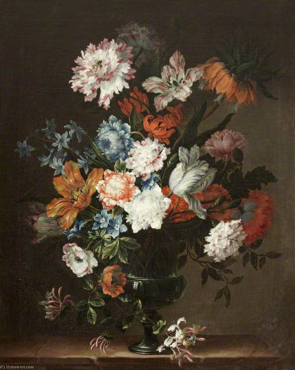 Flower Piece In An Urn — Jean Baptiste Monnoyer