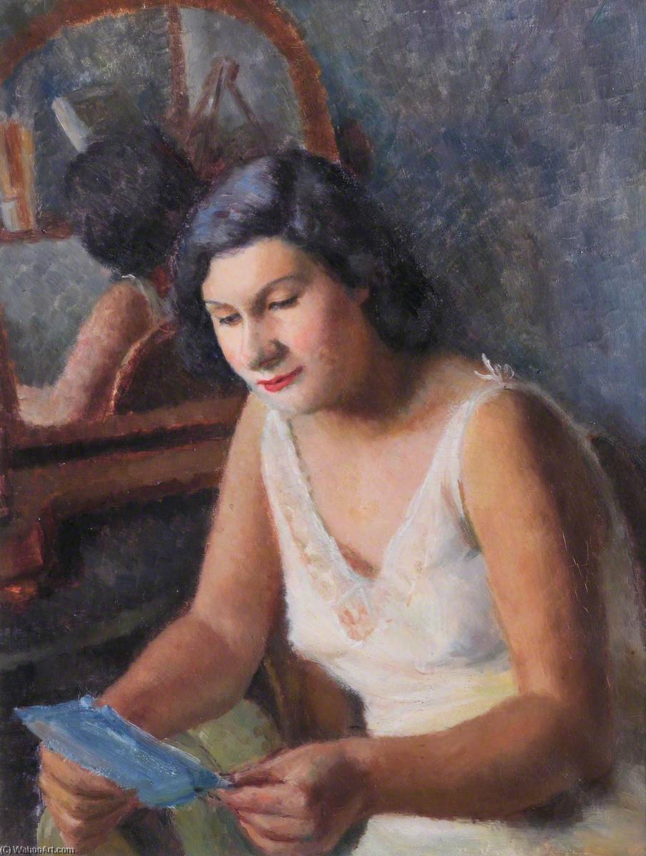Girl Reading Letter — Patricia Preece