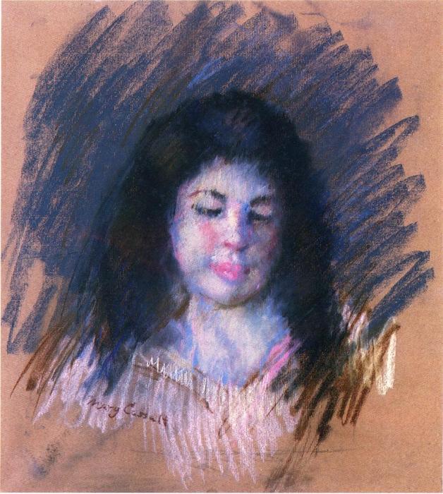 Sketch Of Francoise — Mary Stevenson Cassatt
