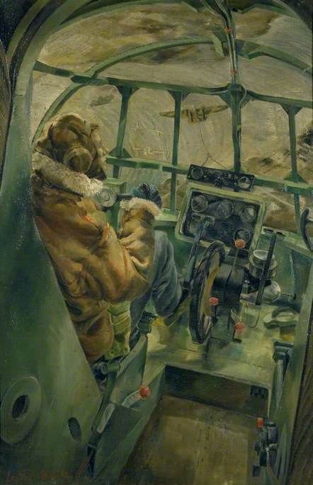 A Glider Pilot At The Controls — Лесли Коул