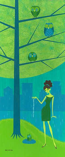 The Wise Decision — Josh Agle (shag)
