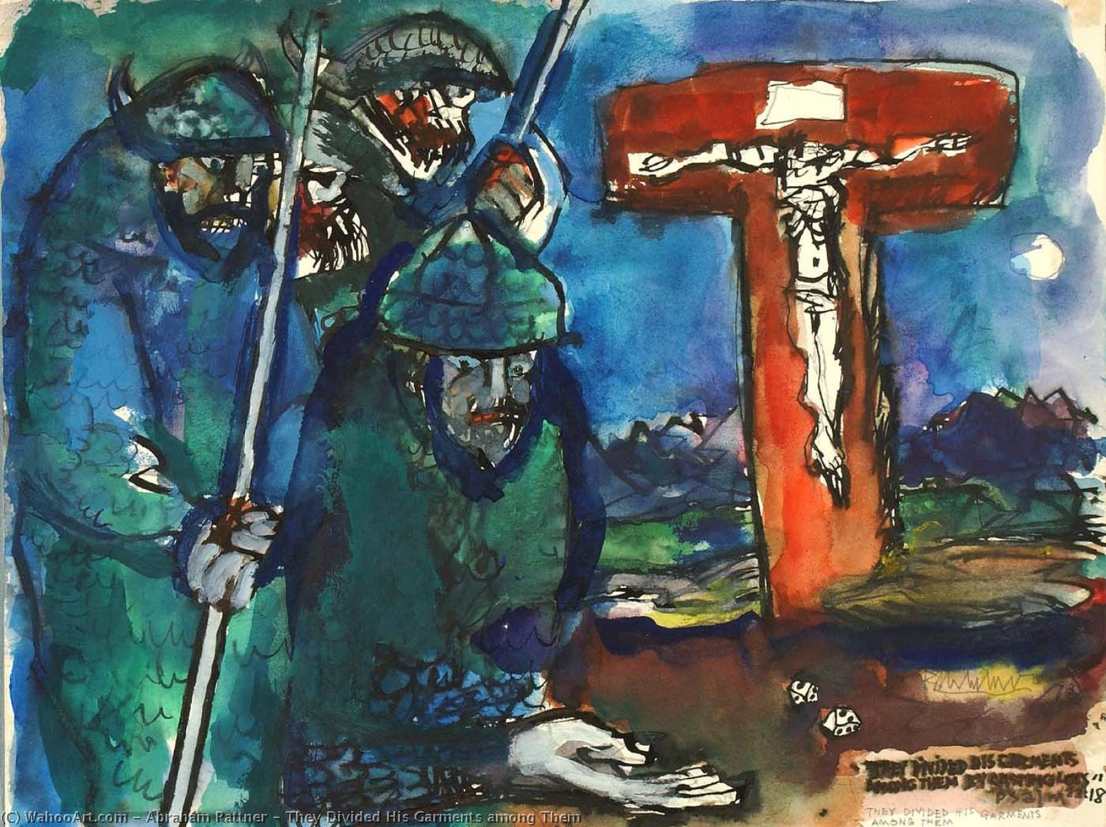 They Divided His Garments Among Them — Abraham Rattner