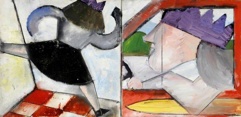 When Not Driving Fast Cars Queenie Loved To Dance — Jock Mcfadyen