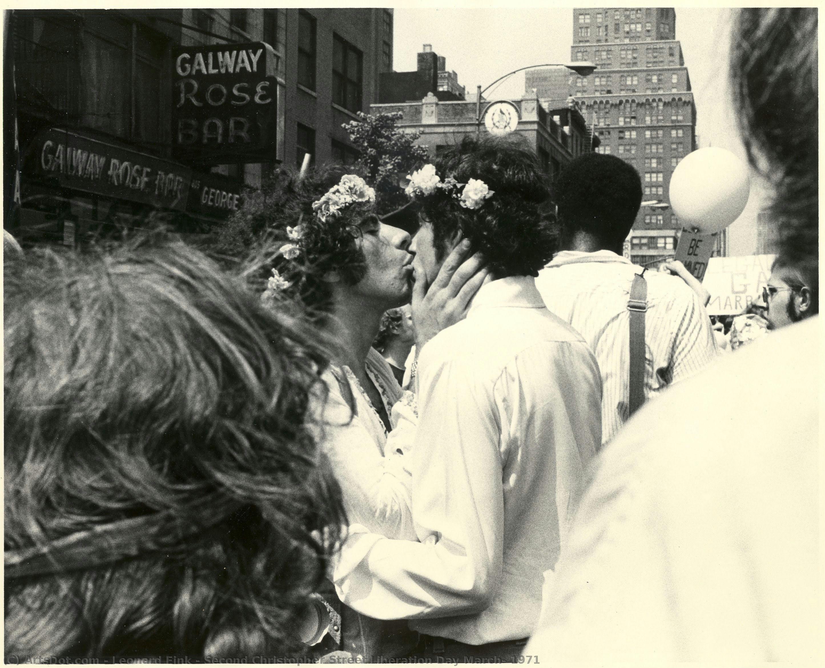 Second Christopher Street Liberation Day March, 1971 — Leonard Fink
