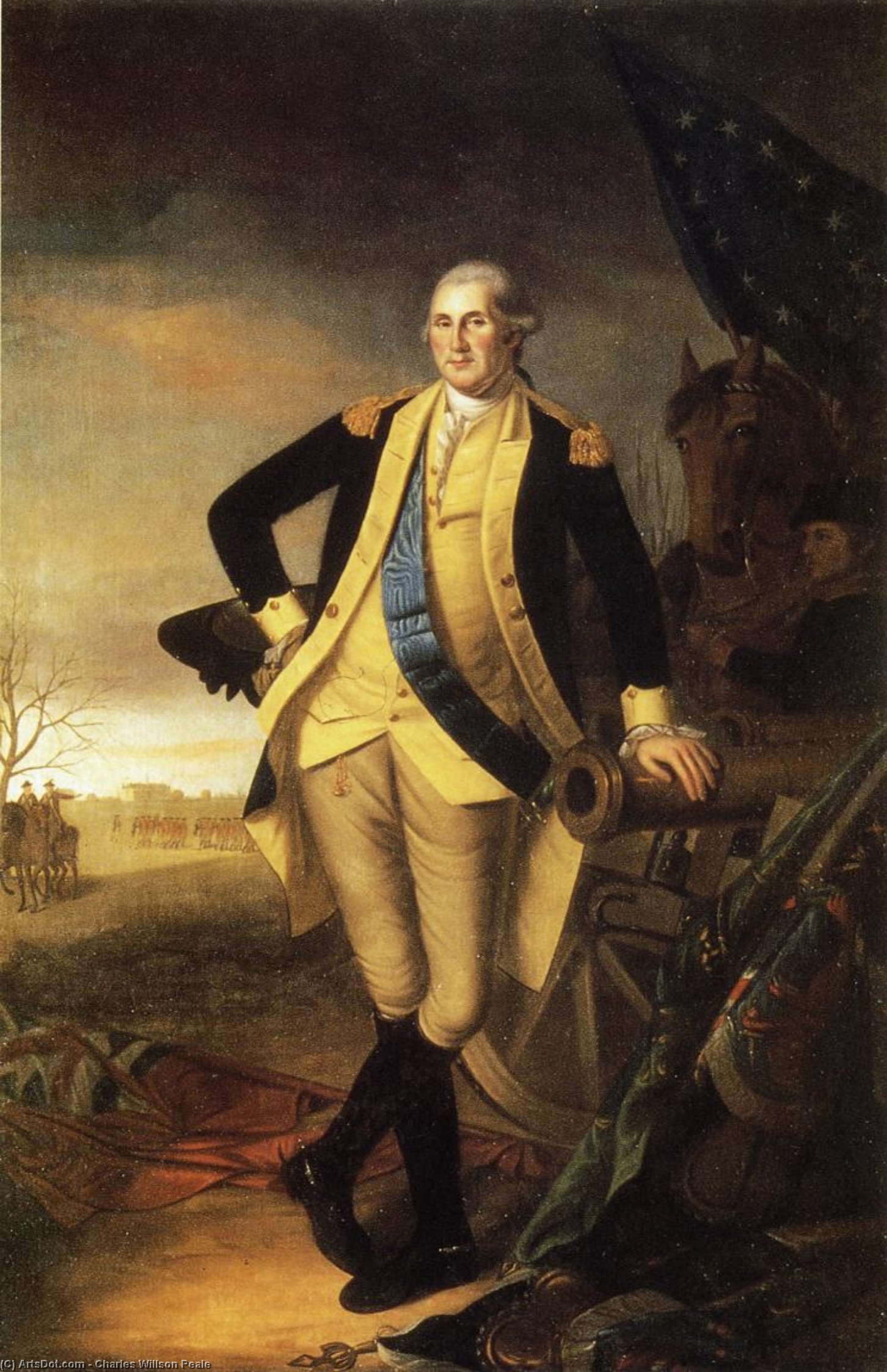 Washington After The Battle Of Princeton, New Jersey — Charles Willson Peale
