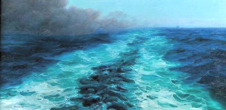 Le Sillage Du Paquebot France — Lionel Walden