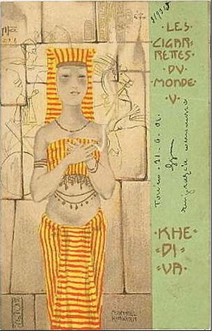 Cigarettes Of The World — Raphael Kirchner