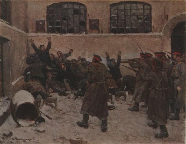 The Shooting In Presnya In December 1905 — Ivan Vladimirov