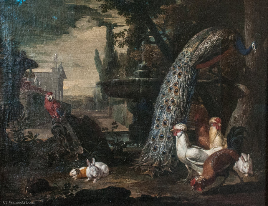 Animals In A Garden — David De Coninck
